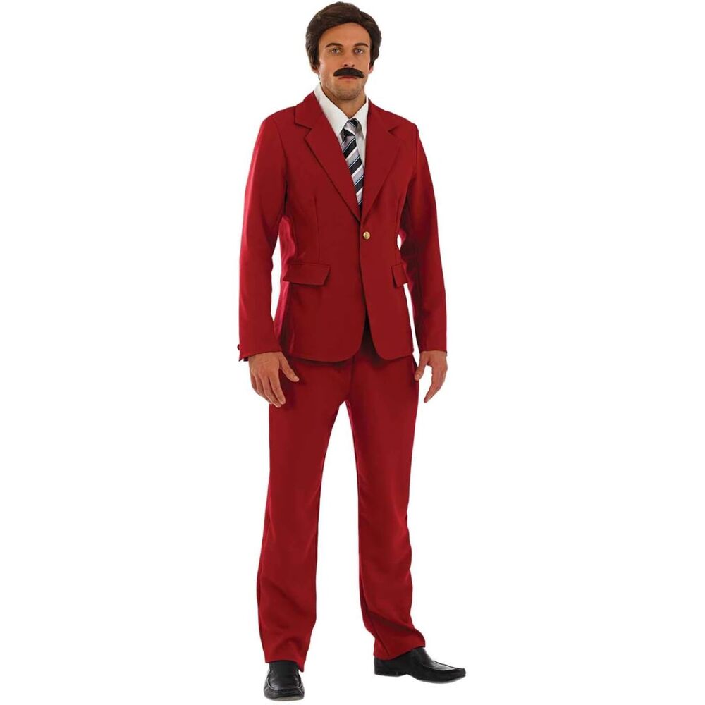 News Anchor Costume Newsreader Suit Men, Anchor Man Costume, Medium